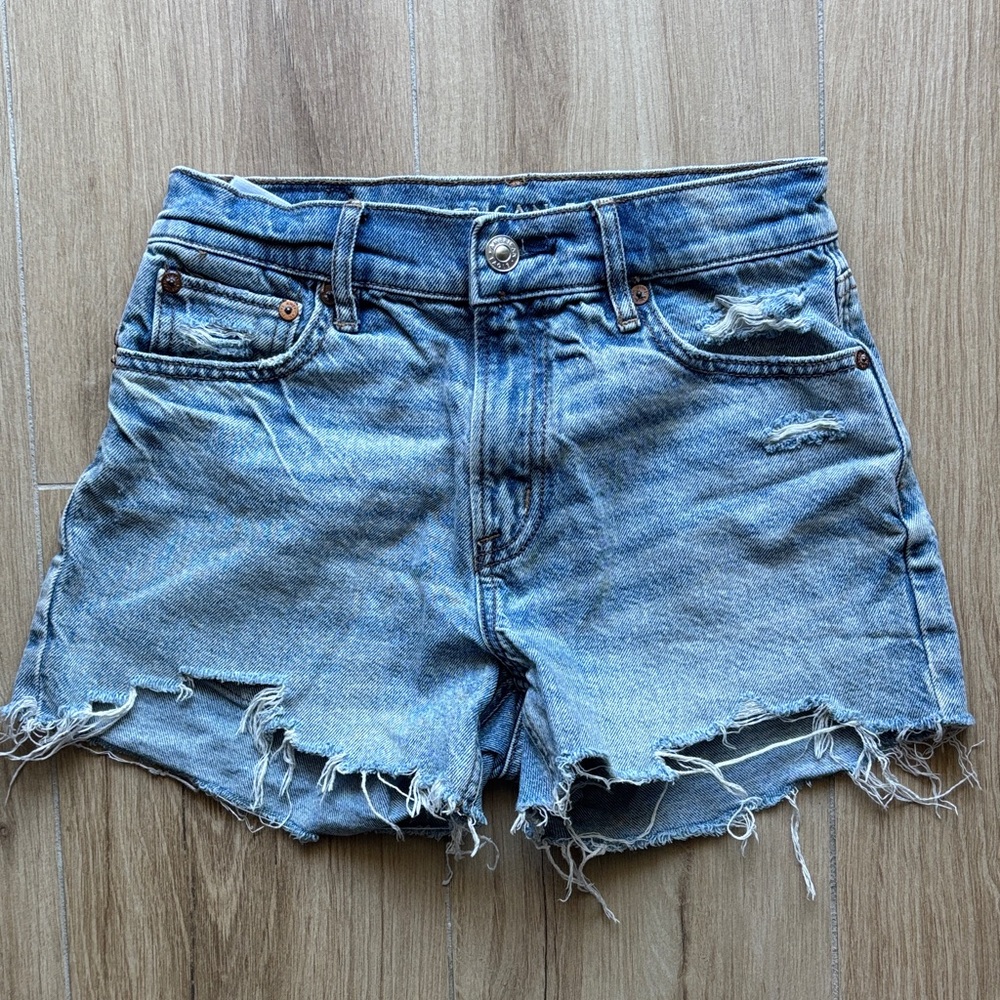 American Eagle Outfitters Women’s Distressed Denim Shorts
